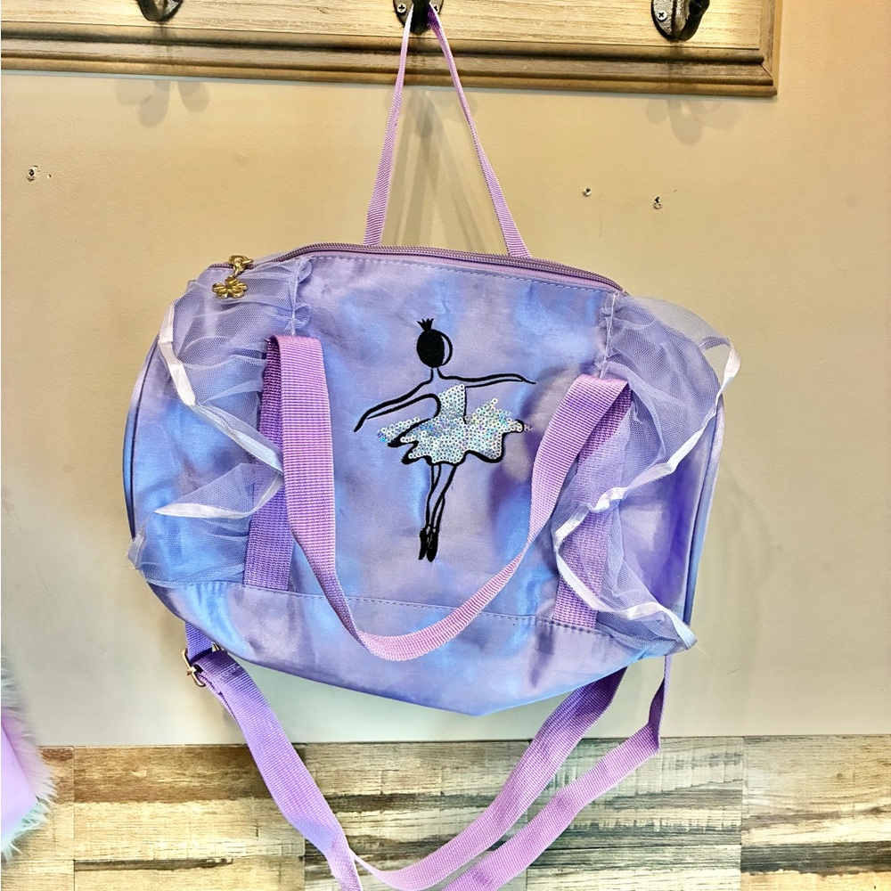 Purple Ballet Dance Bag